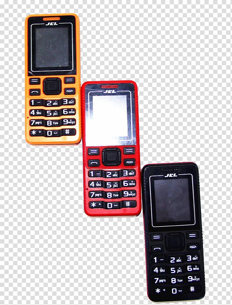 Feature phone Mobile Phones, Colorful old man machine transparent background PNG clipart