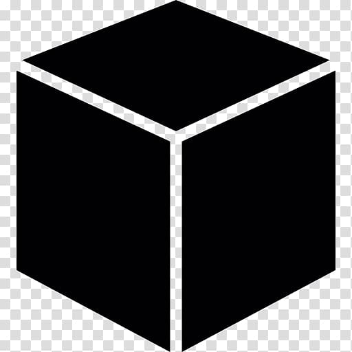 Black box Shape Square, box transparent background PNG clipart