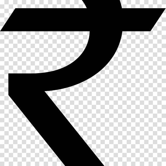Indian rupee sign, rupee transparent background PNG clipart