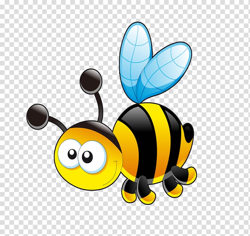 Bumblebee Honey bee Icon, bee transparent background PNG clipart