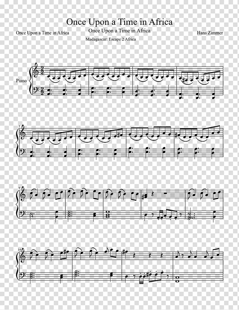 Sheet Music Piano Chord Batman Theme Song, sheet music transparent background PNG clipart