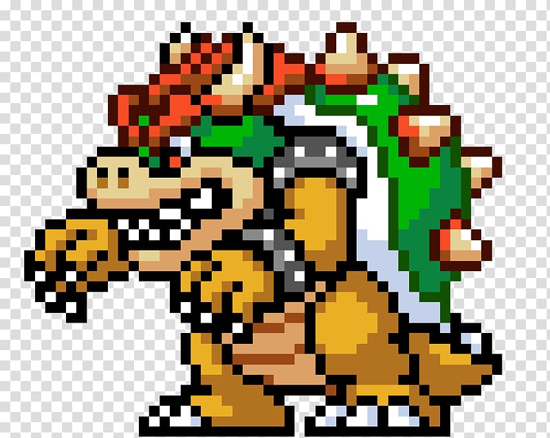 Bowser Pixel Art Mario Bros 3 – Novalena