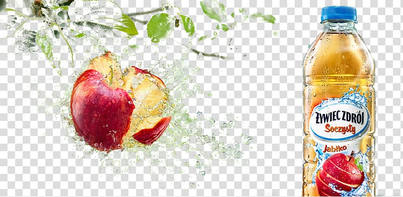 Juice Apple Advertising, Apple beverage advertising creatives transparent background PNG clipart