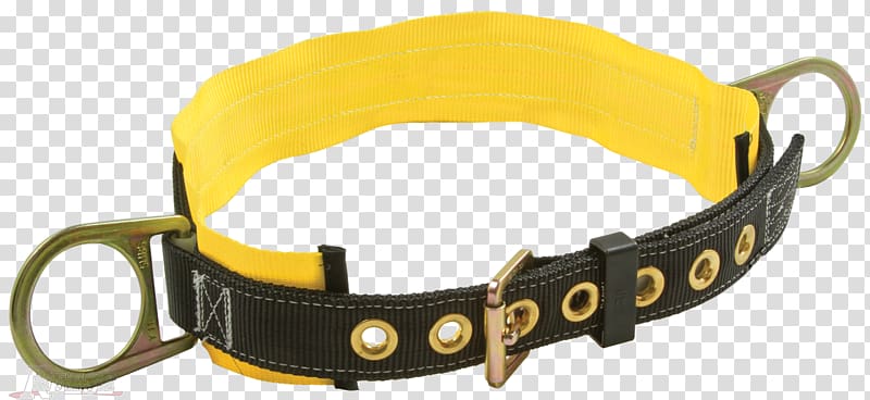 Leash Personal protective equipment Belt Fall protection D-ring, belt transparent background PNG clipart