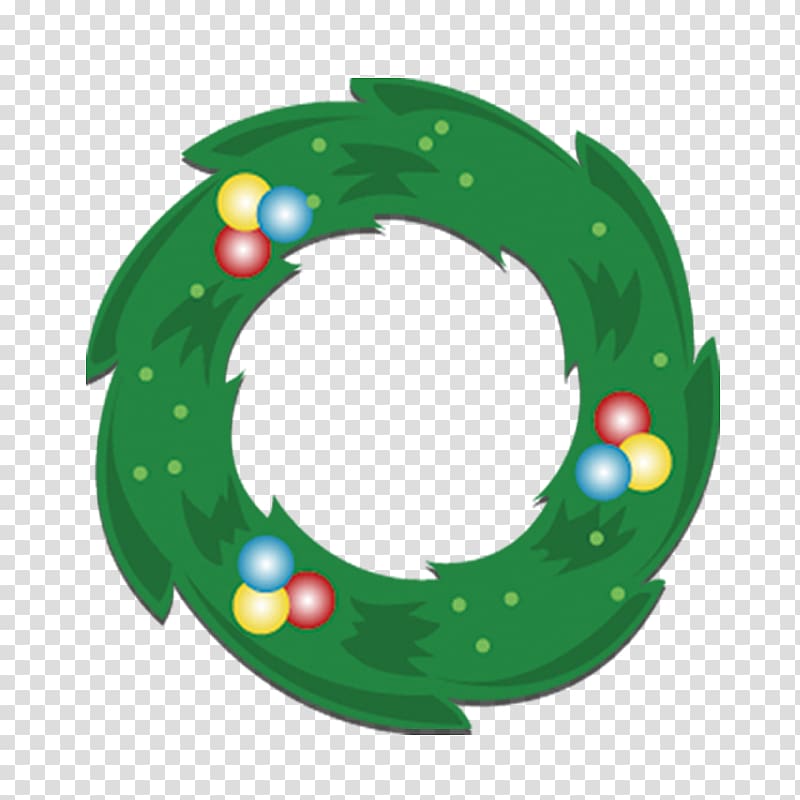 Christmas Wreath Garland, Creative Christmas transparent background PNG clipart