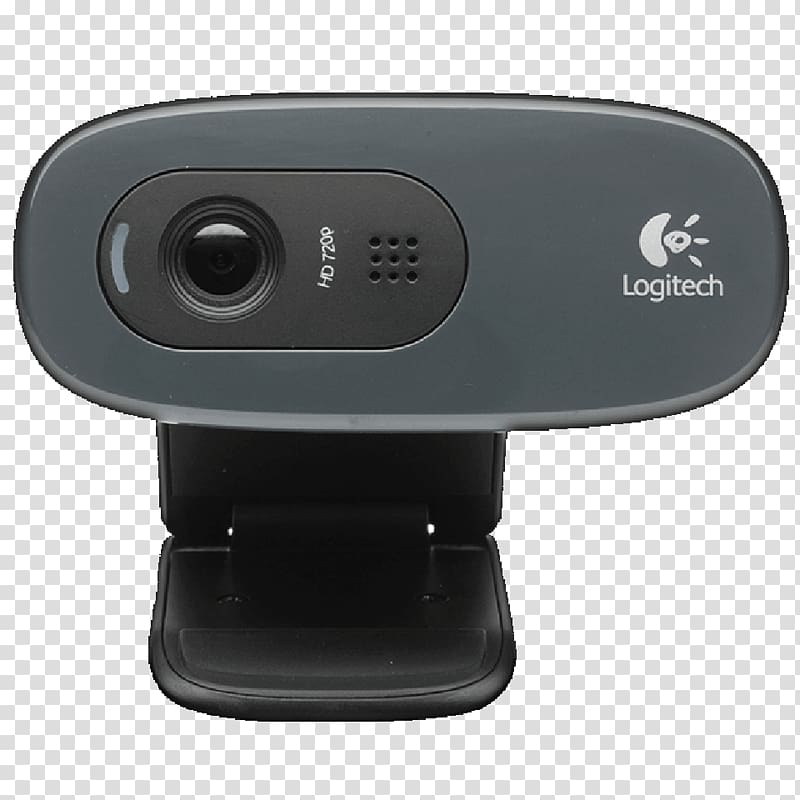 Logitech C270 Webcam 720p High-definition video, Webcam transparent background PNG clipart