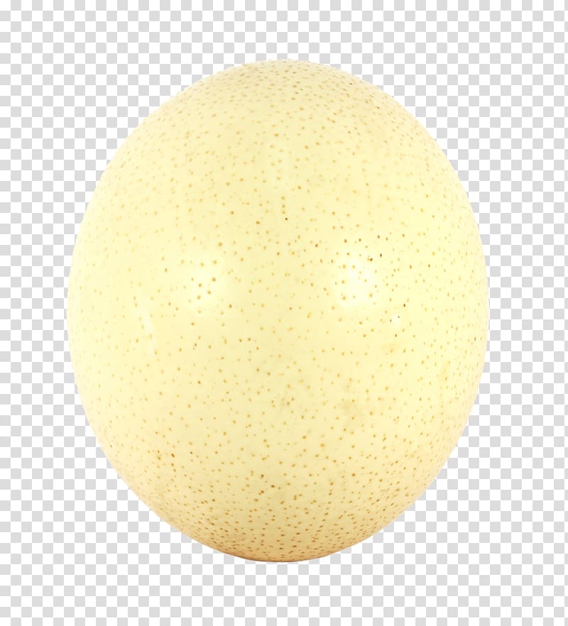 Yellow Material Circle Egg, An ostrich egg transparent background PNG clipart