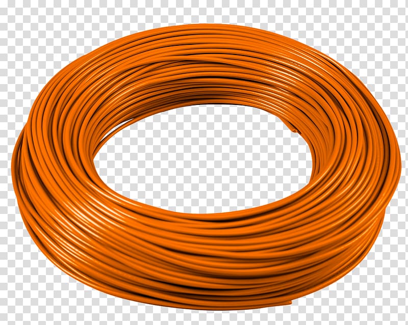 Electrical Wires & Cable Electrical cable Vemas Lift Srl Cavo multipolare, orange transparent background PNG clipart