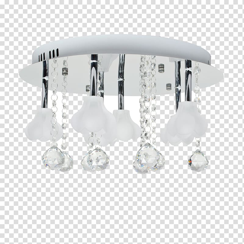 Chandelier Hyundai Motor Company Ceiling, Modern crystal lamp bedroom ceiling flowers transparent background PNG clipart
