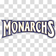 Monarchs logo, Manchester Monarchs Text Logo transparent background PNG clipart