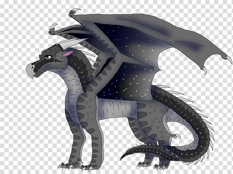 Dragon Nightwing Wings of Fire Fan art Character, dragon transparent background PNG clipart