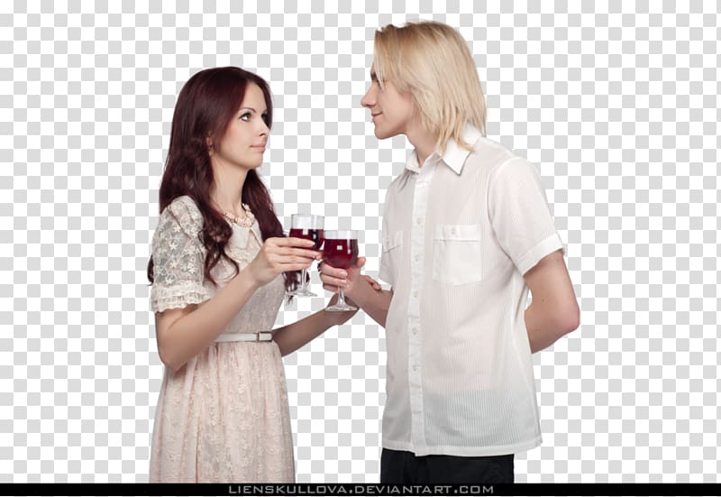 Wine Alcoholic drink couple Lemonade, romantic transparent background PNG clipart