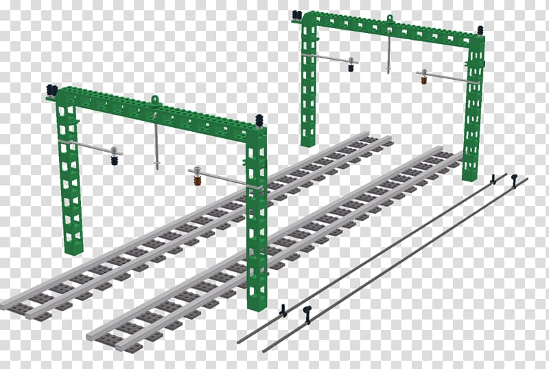 Lego Trains Overhead line Rail transport, train transparent background PNG clipart