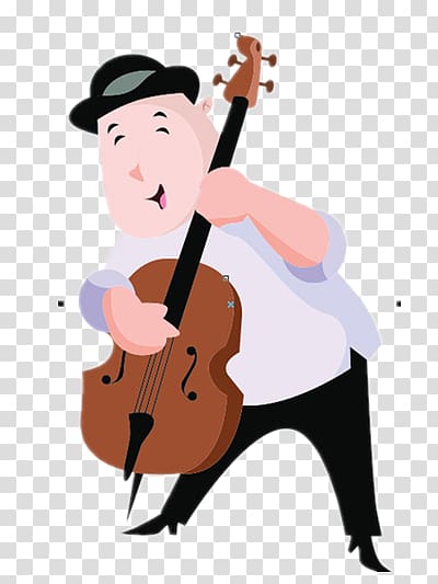 musician playing a violin transparent background PNG clipart