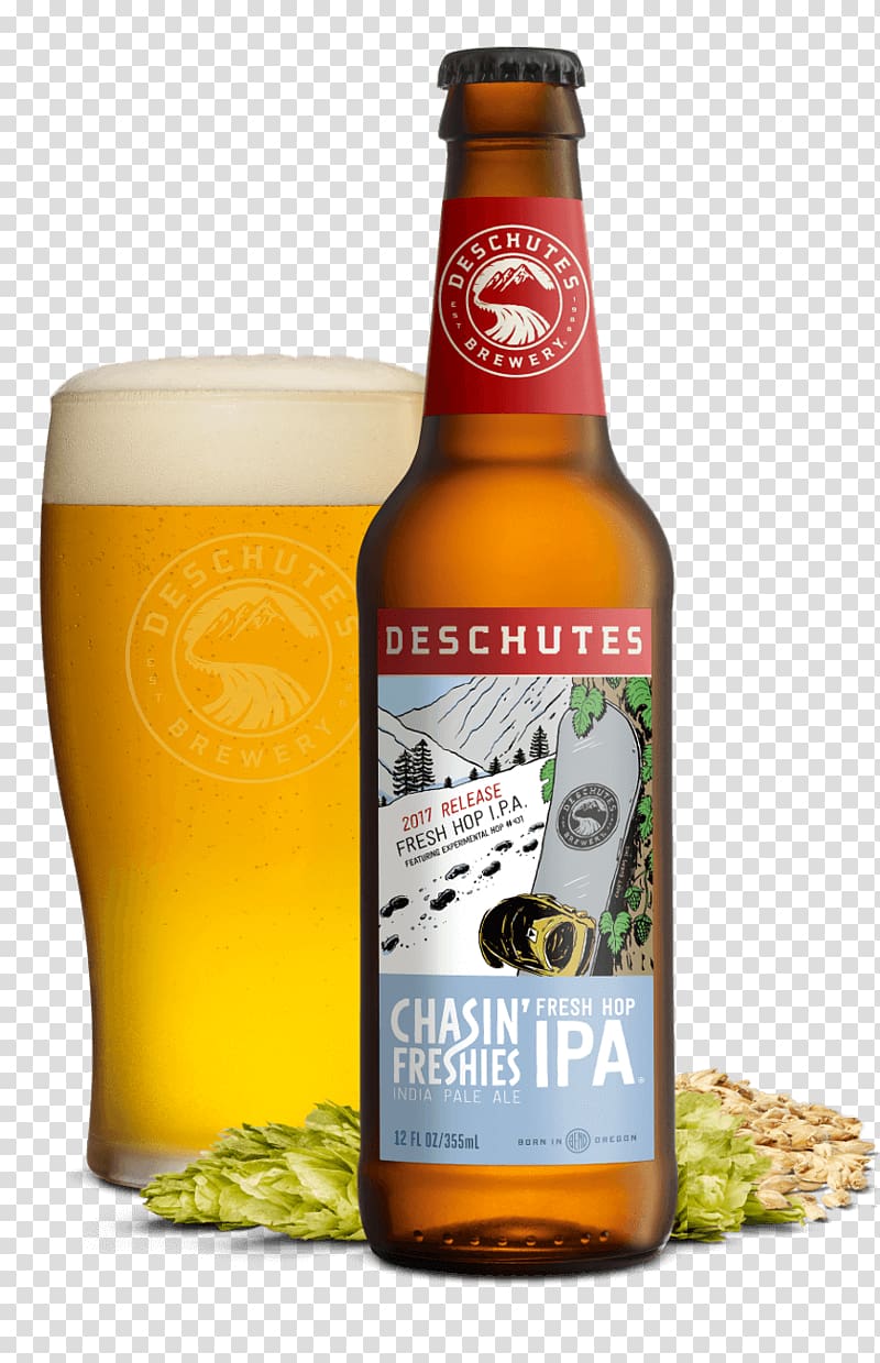 India pale ale Deschutes Brewery Beer, beer ingredients transparent background PNG clipart