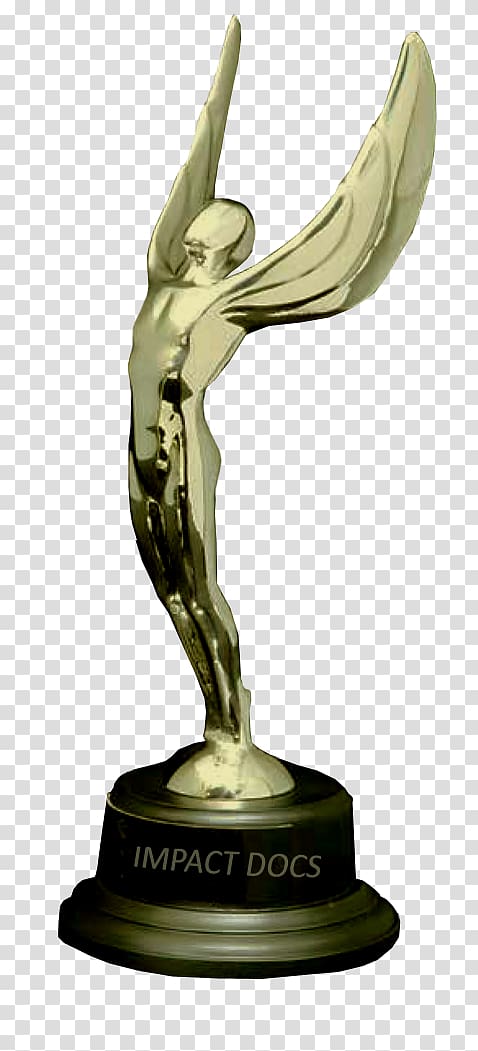 Award Figurine Bronze sculpture Film Statue, award transparent background PNG clipart
