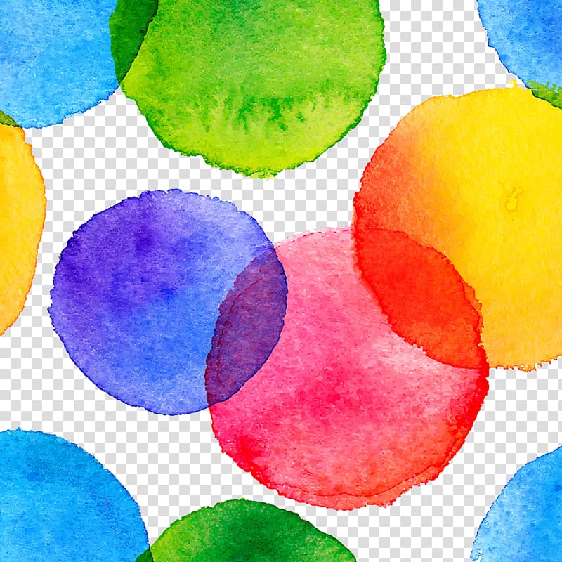 abstract painting, Paint Rainbow Circle , Color circle transparent background PNG clipart