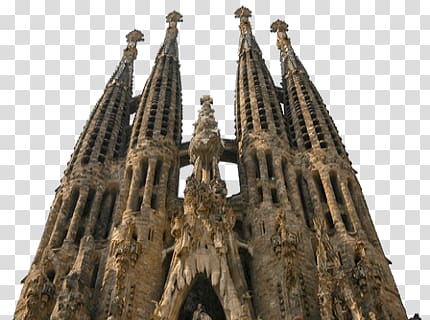 cathedral, Sagrada Familia transparent background PNG clipart