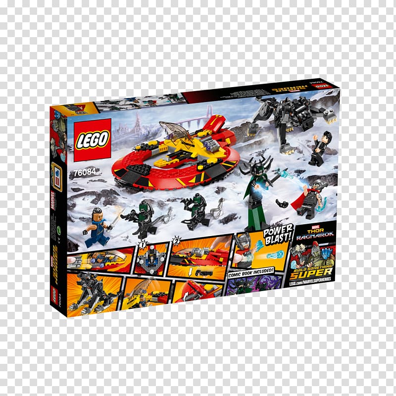 Thor Lego Marvel Super Heroes Fenris Wolf Hulk Hela, Thor transparent background PNG clipart
