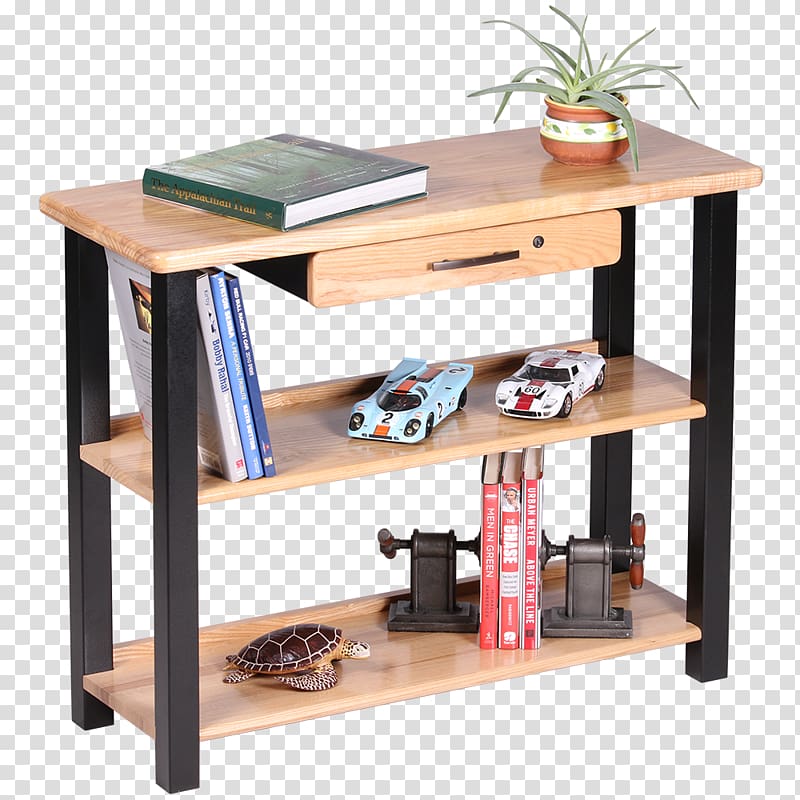 Table Shelf Drawer Desk Wood, bookshelf table transparent background PNG clipart