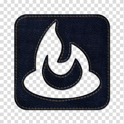 emblem symbol electric blue font, Feedburner square transparent background PNG clipart
