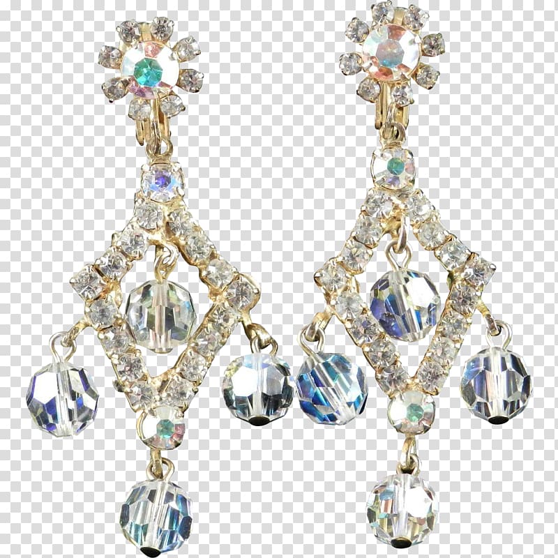 Earring Imitation Gemstones & Rhinestones Body Jewellery Bead, gemstone transparent background PNG clipart