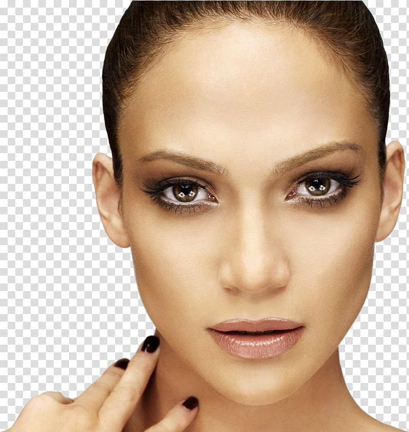 Jennifer Lopez: All I Have Will & Grace Detective Harlee Santos Portrait, Woman face transparent background PNG clipart