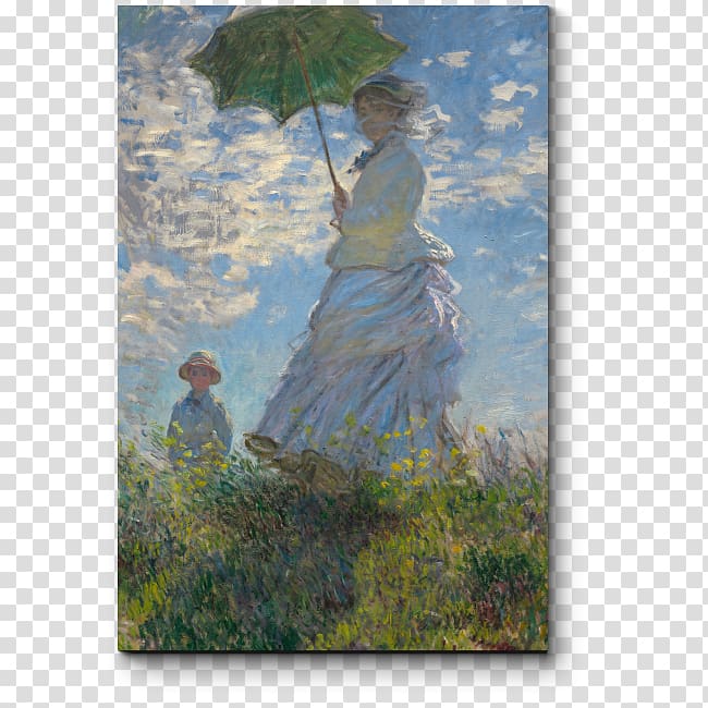 National Gallery of Art Woman with a Parasol, Madame Monet and Her Son Painting Art museum, painting transparent background PNG clipart