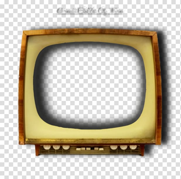 Old television High-definition television Vintage TV , balls transparent background PNG clipart