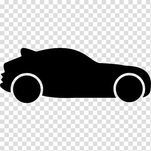 Sports car Silhouette racing car, car transparent background PNG clipart