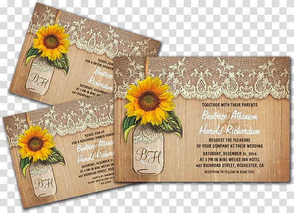 Wedding invitation Convite Wedding customs by country Bridal shower, floral wedding card transparent background PNG clipart