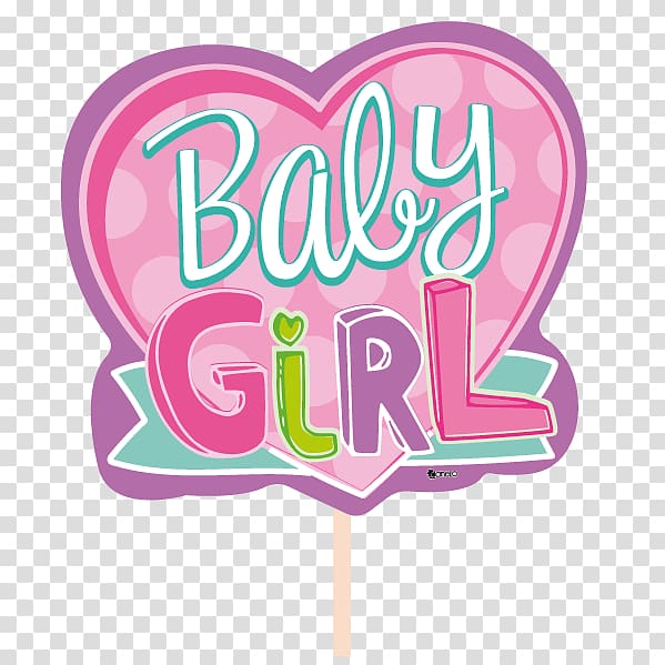 Baby shower Child Party Infant call, its a girl transparent background PNG clipart