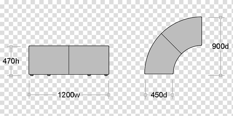 Brand Material Pattern, curved Bench transparent background PNG clipart