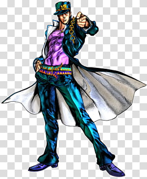 Dio Brando Jotaro Kujo JoJo\'s Bizarre Adventure Phantom Blood Jonathan  Joestar, Anime transparent background PNG clipart