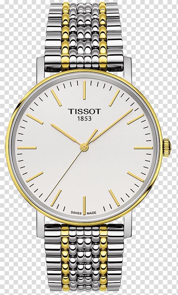 Jewellery Watch Tissot Men\'s Everytime Swiss made, Jewellery transparent background PNG clipart