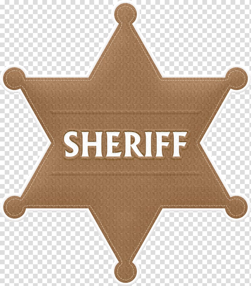 Badge Sheriff , exquisite badges transparent background PNG clipart