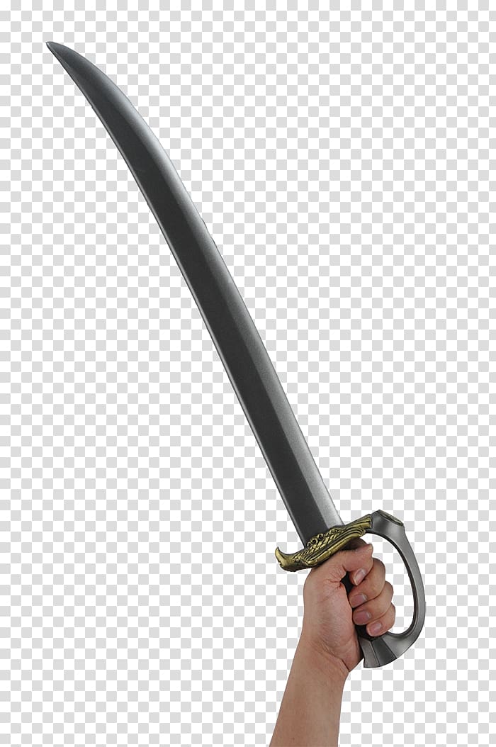 Sabre Calimacil Blade Handle Sword, Sword transparent background PNG clipart