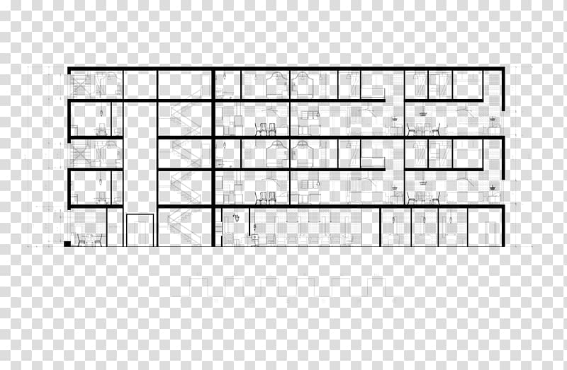 Furniture House Building Architectural plan, section layout transparent background PNG clipart