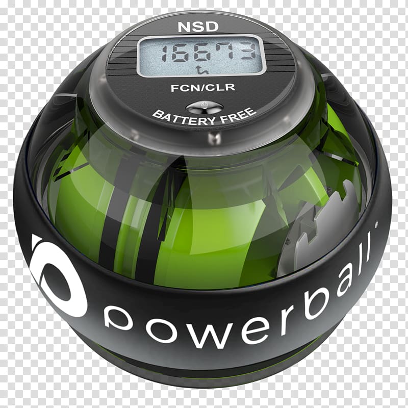 Amazon.com Gyroscopic exercise tool Powerball Wrist Gyroscope, energy ball transparent background PNG clipart