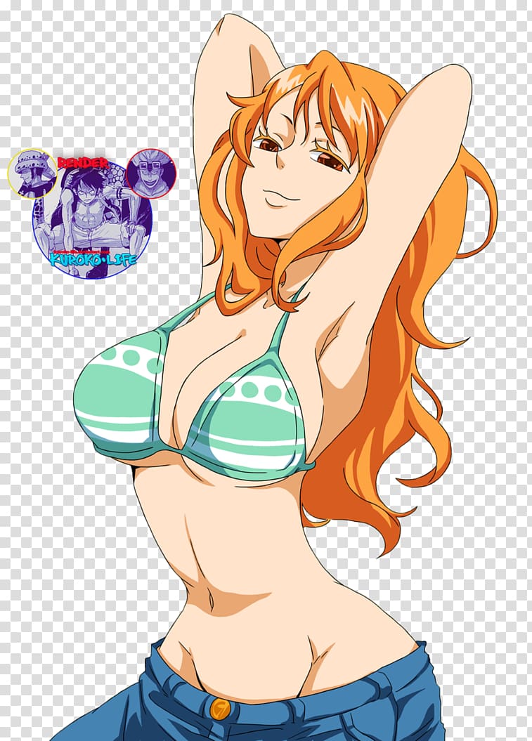 Manga Anime Kuroko\'s Basketball, One Piece nami transparent backgroun...