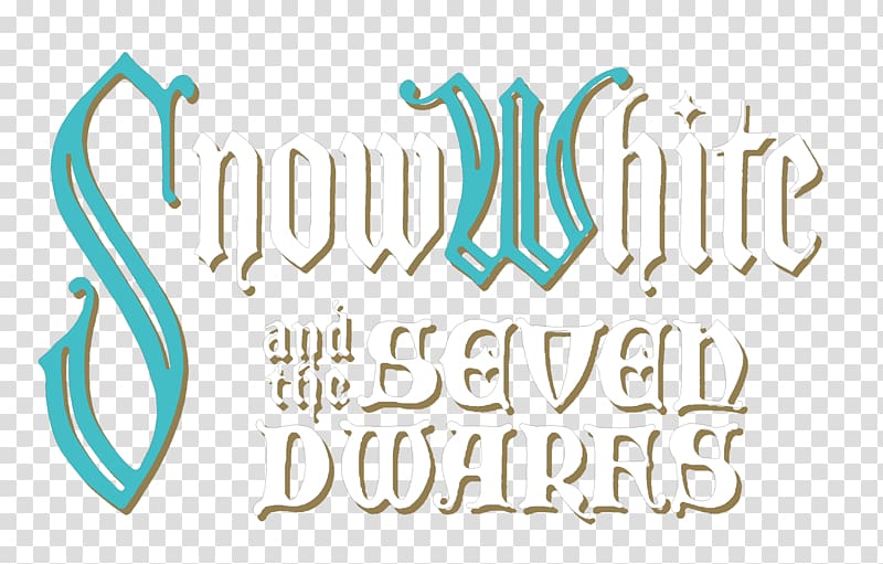 snow white and the seven dwarfs text, Snow White and the Seven Dwarfs Logo transparent background PNG clipart
