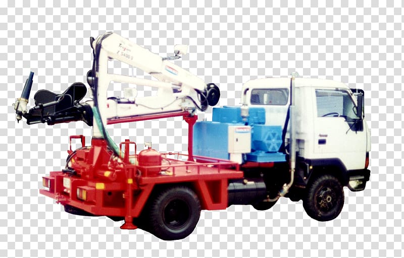 Commercial vehicle Machine Concrete pump Shotcrete, truck transparent background PNG clipart