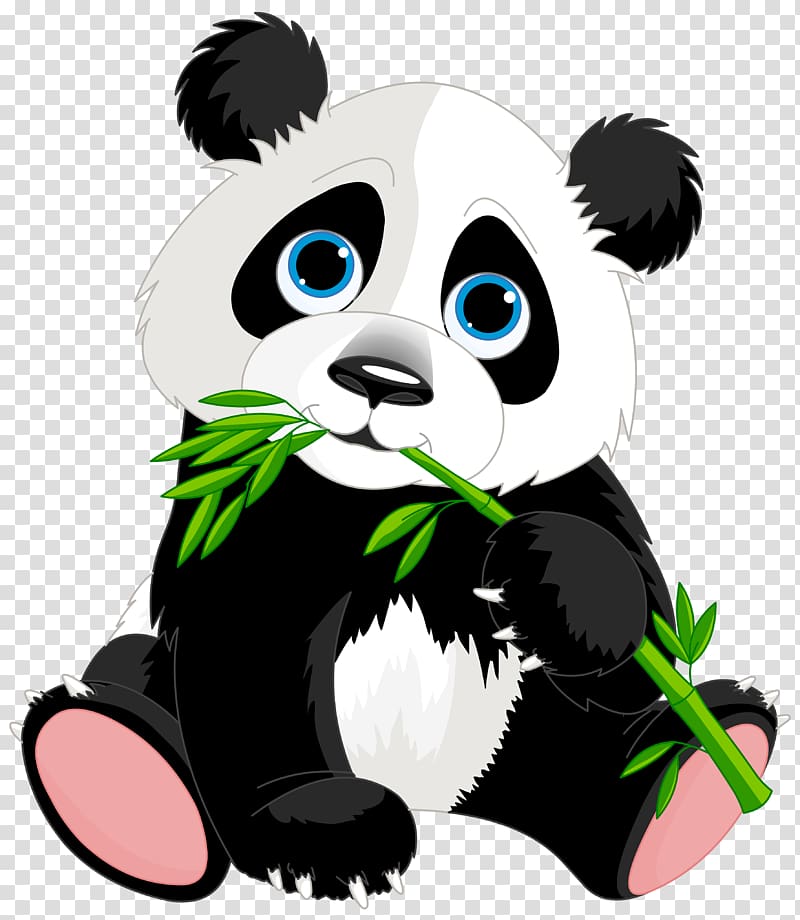 Giant panda Red panda Bear , Endangered Animals transparent background PNG clipart