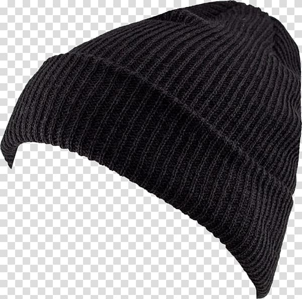 Beanie Knit cap Hat , black mesh knit transparent background PNG clipart