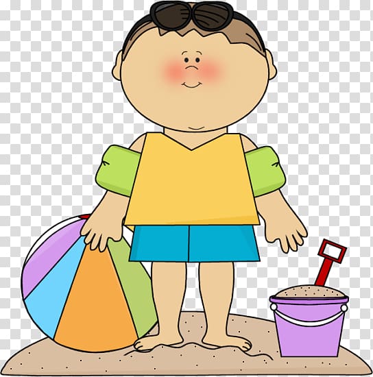 Open Beach Child Seaside resort, rubbish childern transparent background PNG clipart