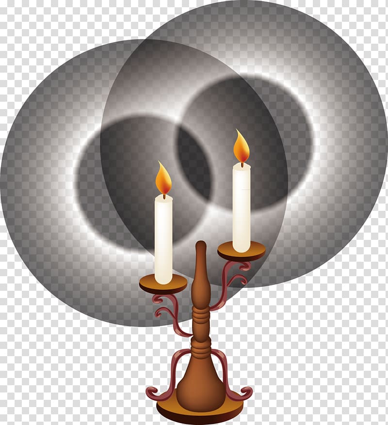 Candle, Candle decoration Nordic jewelry transparent background PNG clipart