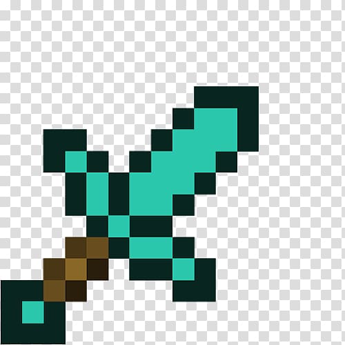 Minecraft Diamond Sword Mod Flaming sword, Fortnite pickaxe transparent background PNG clipart