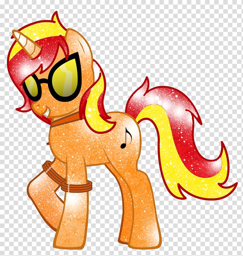 Horse Pony Mammal Animal, flame digital transparent background PNG clipart