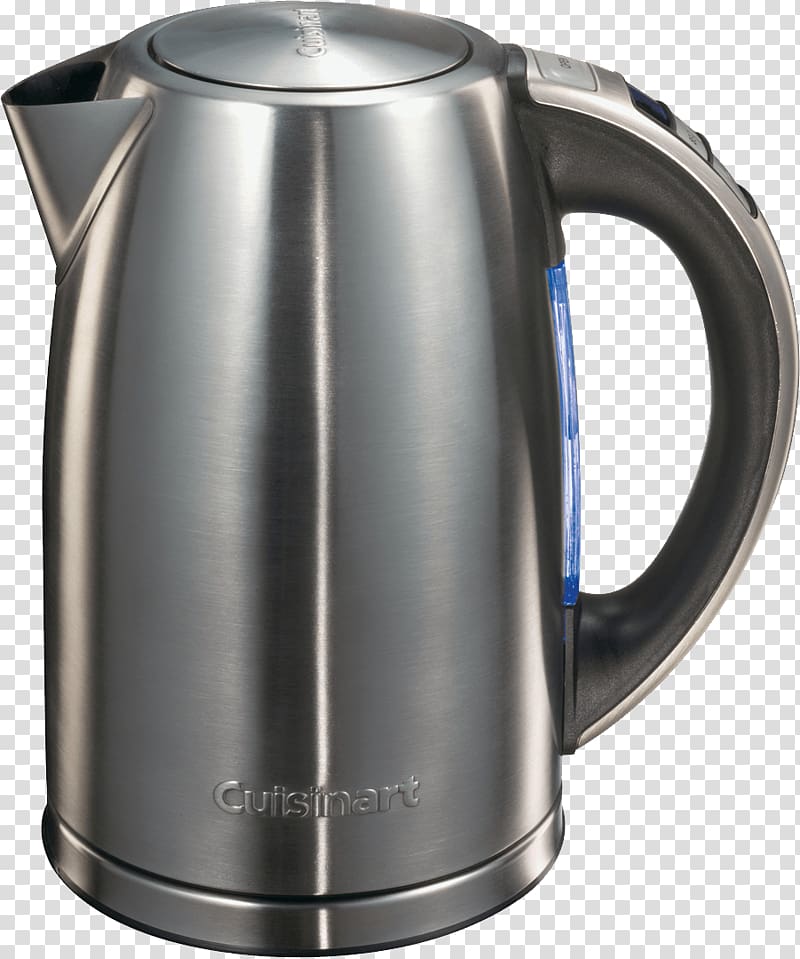 Kettle Cuisinart Electric water boiler Small appliance Toaster, Kettle transparent background PNG clipart