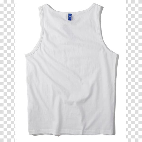 Sleeveless shirt T-shirt Undershirt Shoulder Gilets, white tank top transparent background PNG clipart
